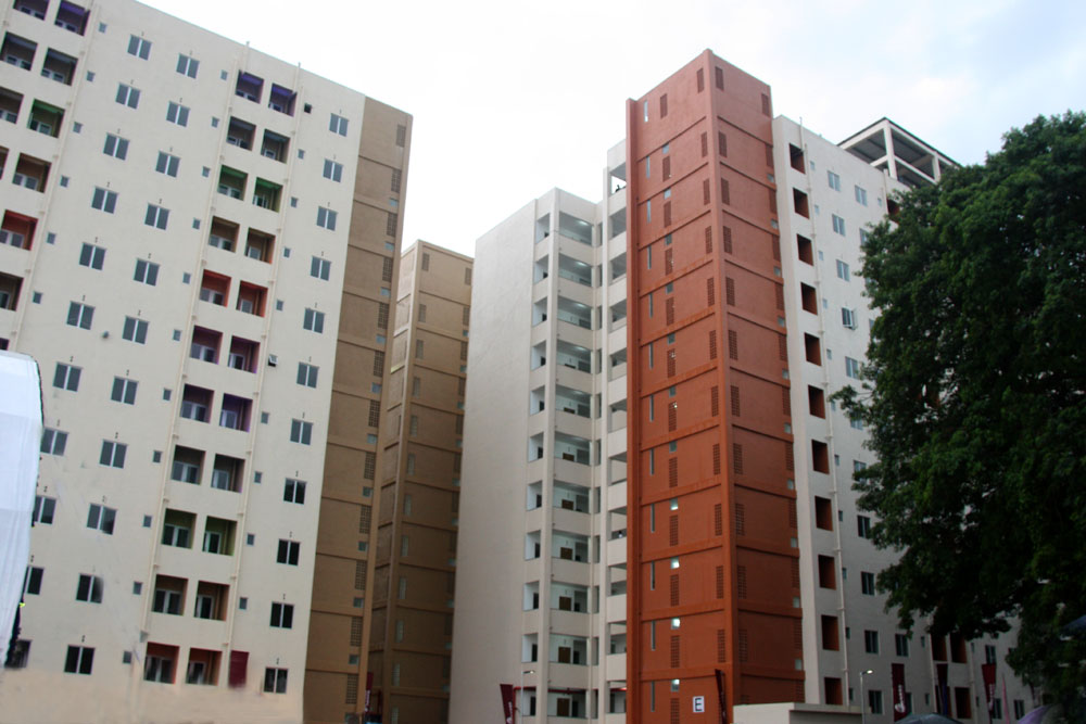 Housing Units at Cyril C. Perera Mawatha at Bloemendhal